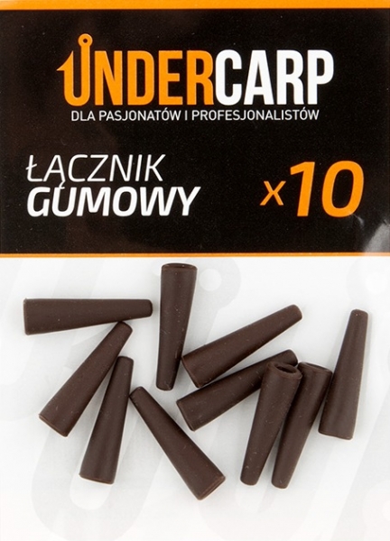 Undercarp Tail Rubbers - Brown