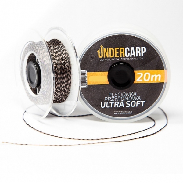 Undercarp Ultra Soft Hook Braid - 35lb/20m Brown