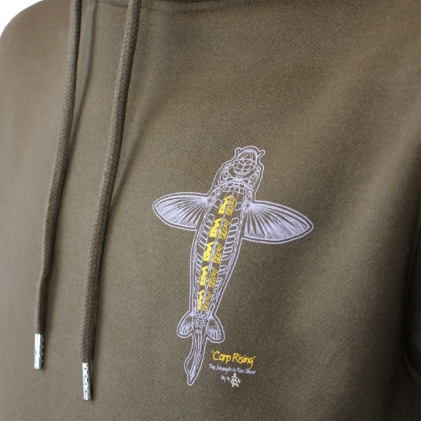 Vass Carp Rising Hoodie Khaki Edition L