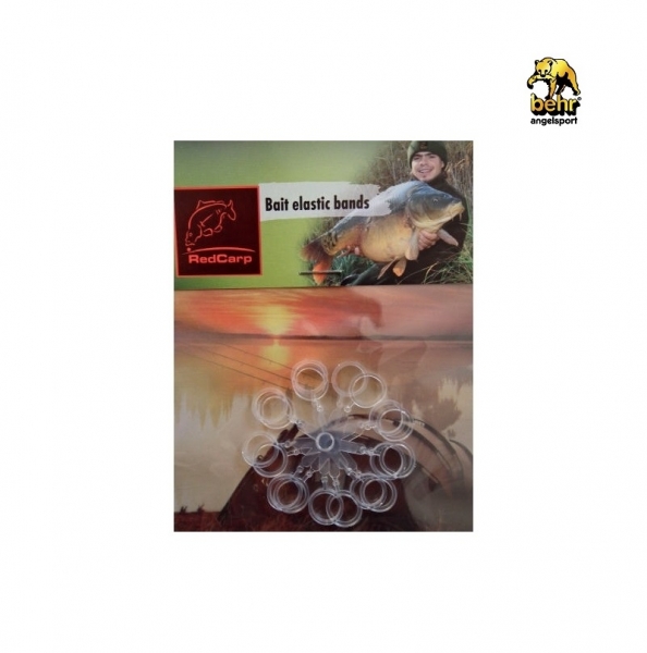 Behr Red Carp Bait Elastic Bands 4mm