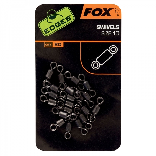 Fox Edges Swivels Size 10