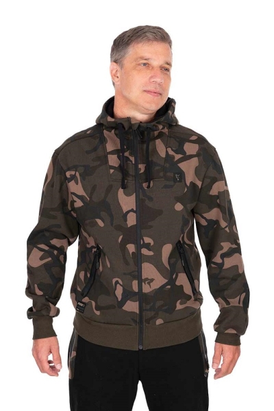 Fox Camo Full Zip Premium 310 Hoodie L