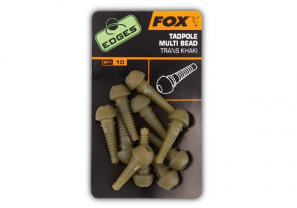 Fox Tadpole Multi Bead x 10 Trans Khaki