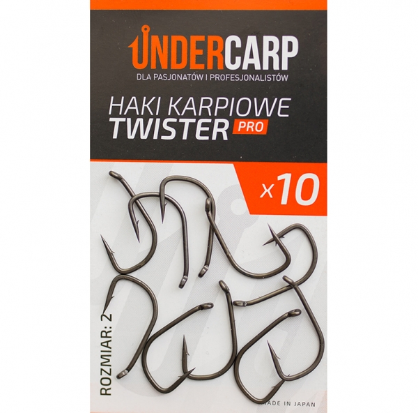 Undercarp Karpfenhaken Twister PRO size 2