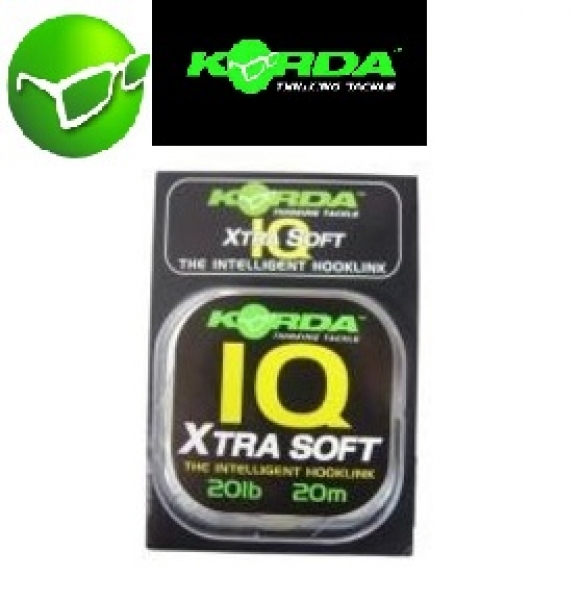 Korda IQ Xtra Soft Hooklink 12lb 20m