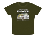 Konger T-Shirts Grün - Hecht L